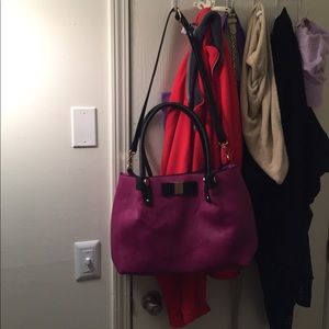 Purple Kathy Ireland shoulder bag.  Gently used